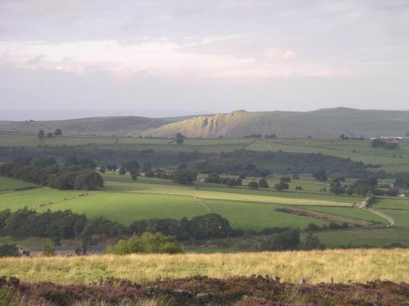 Chrome Hill in evening sun